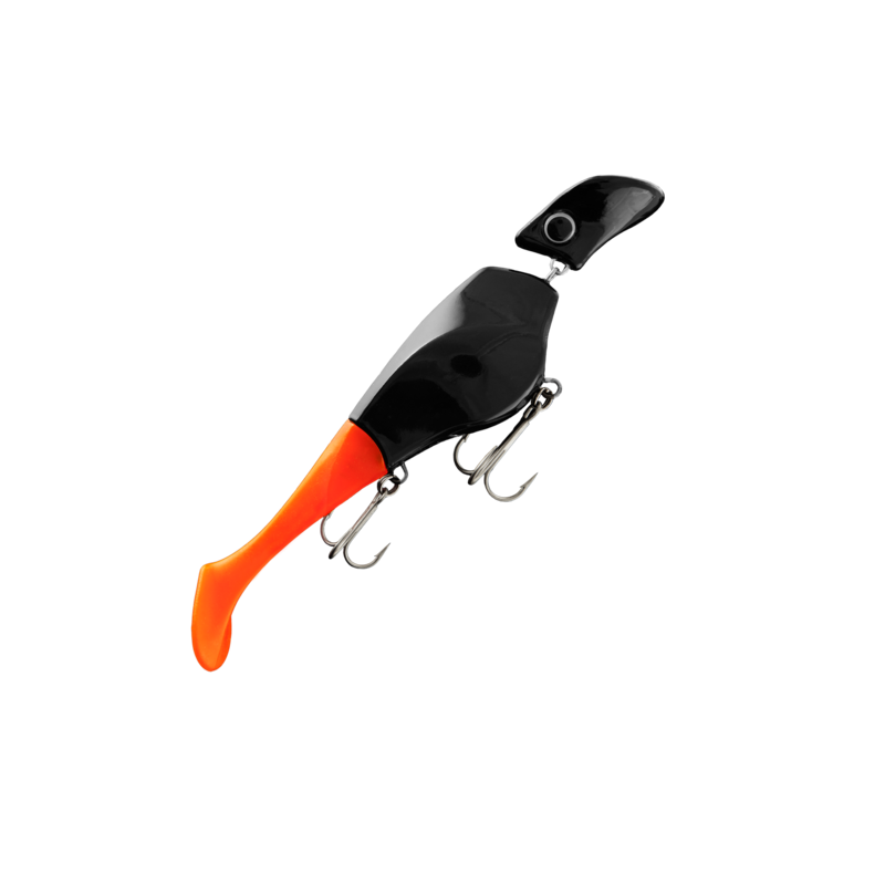 Köp Headbanger Shad Floating 16 cm - Black/Orange, online på  !