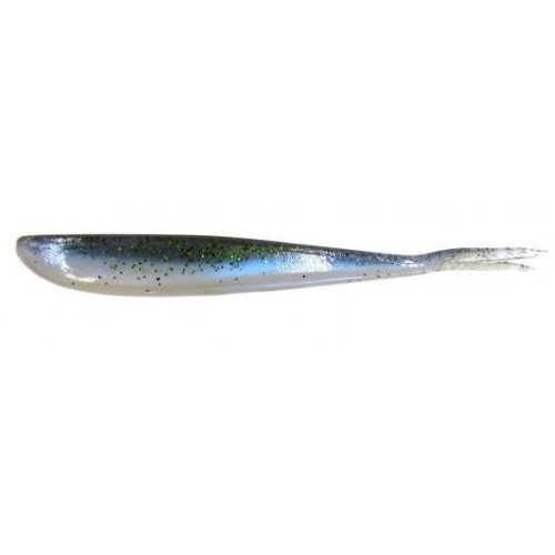 Lunker City Fin-S Fish 4 - Minnow Lures | Angling Sports #293 Violet Ice Chart Tail