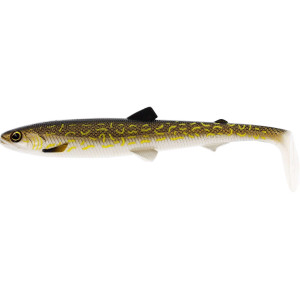 Köp BullTeez Shadtail 24cm 107g - Natural Pike, på Miekofishing.se!