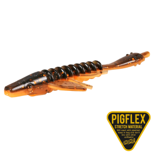 Köp Pigster Gecko 8,5cm 2,5g - Black Pumpkin (4-pack) på Miekofishing