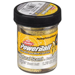 Köp Powerbait Natural Scent Glitter - Banana Boost på Miekofishing.se!