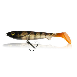 Köp Flatnose Shad Jr 15 cm RnR - Transparent Perch (2-pack) på Mieko Fishing!