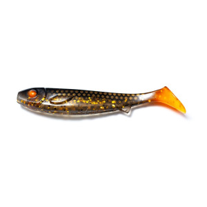 Köp Flatnose Shad Bass 12,5cm - Gold Shiner (2-p) på Mieko Fishing!