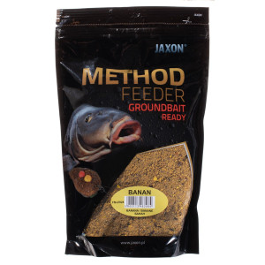 Köp Jaxon Method Feeder Groundbait 750 gr - Banan på MiEKOfishing.se!